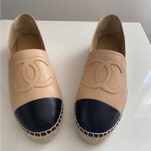 Brand new chanel espadrilles size 8